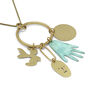Surreal pendant necklace by Sibilia